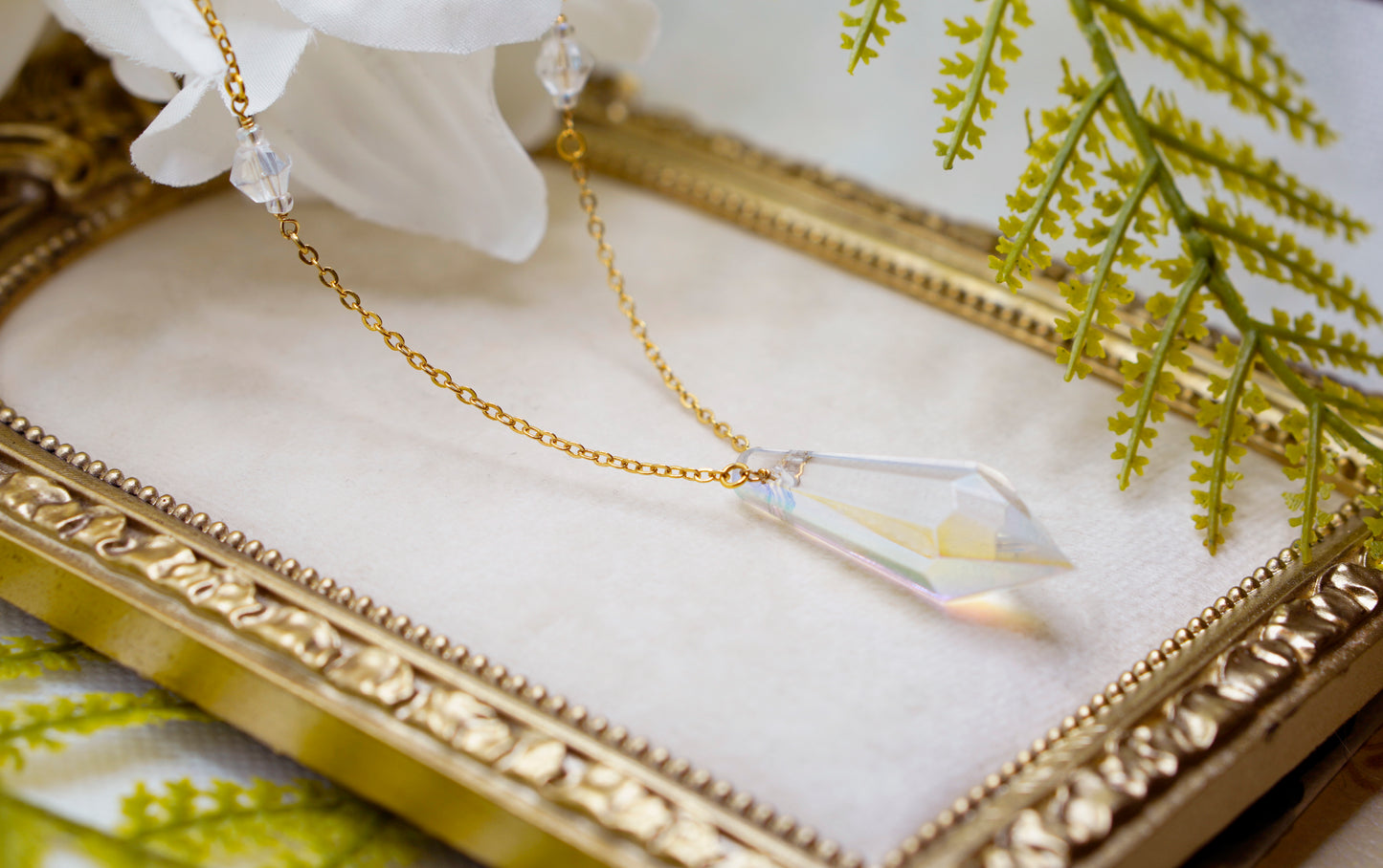 Rainbow Prism Necklace
