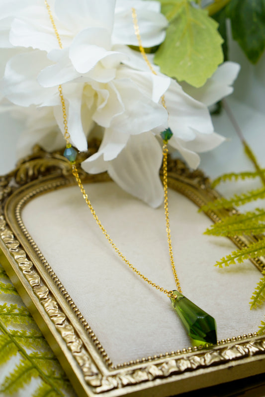 Green Prism Necklace