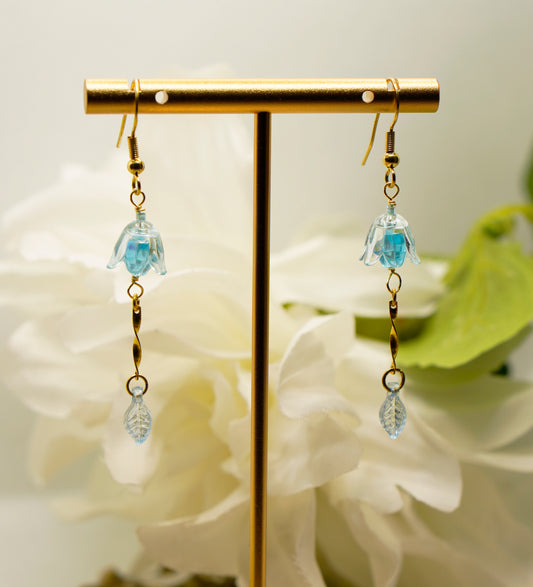 Tiny Flower Fairy Earrings