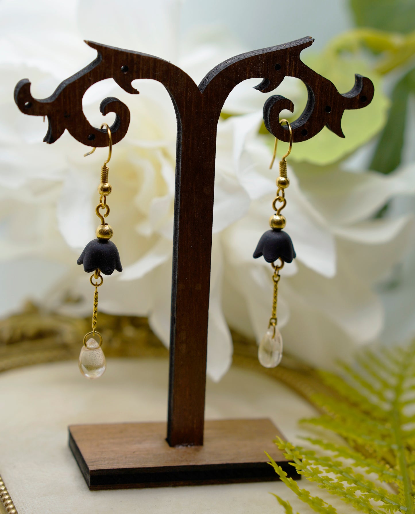 Tiny Flower Fairy Earrings