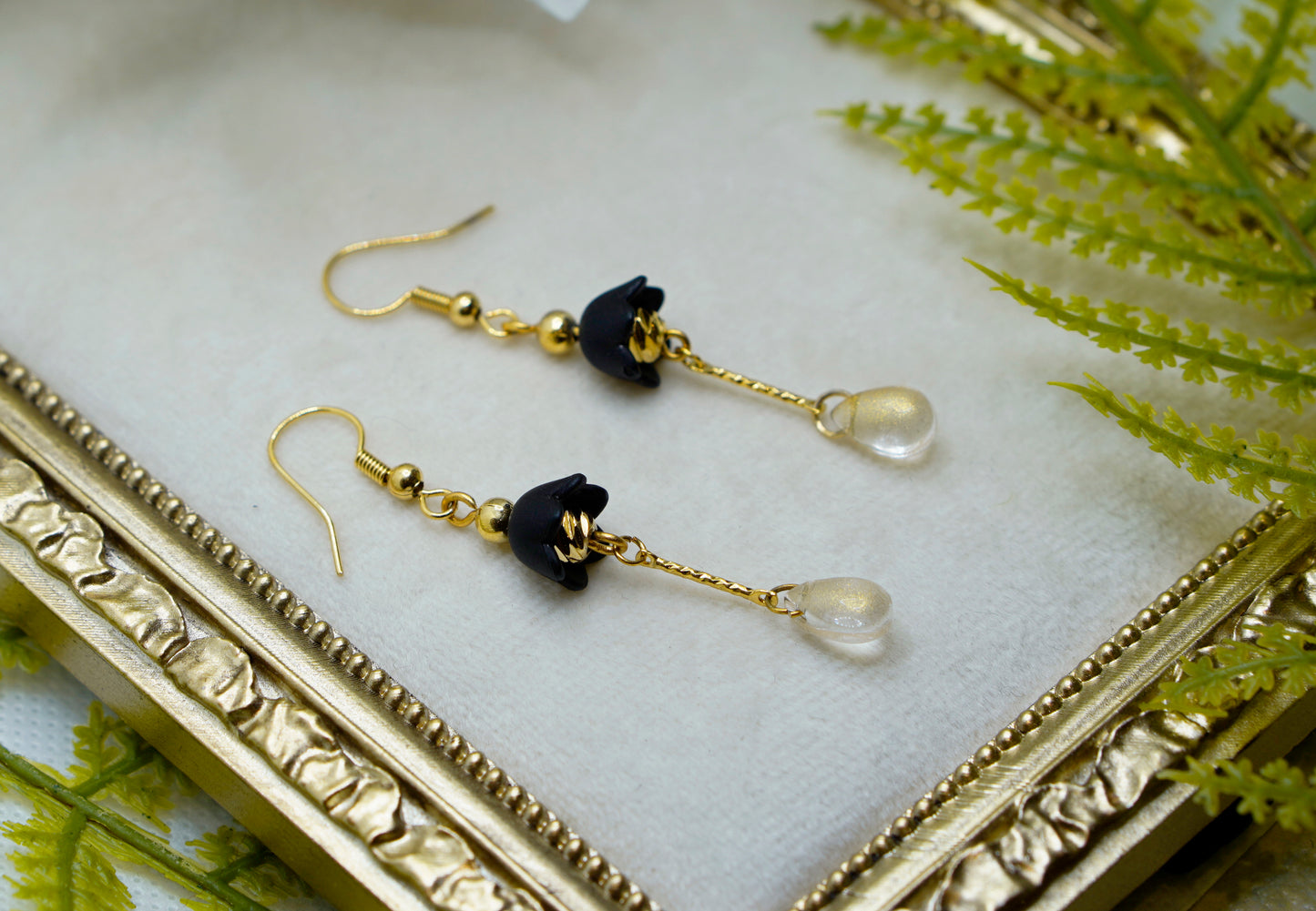 Tiny Flower Fairy Earrings