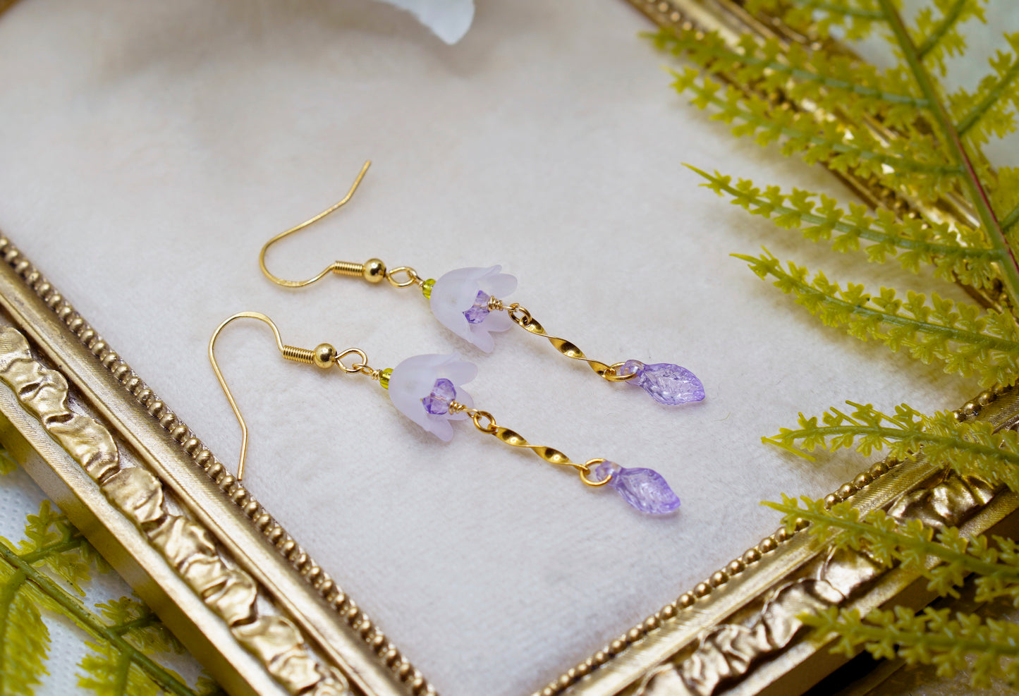 Tiny Flower Fairy Earrings