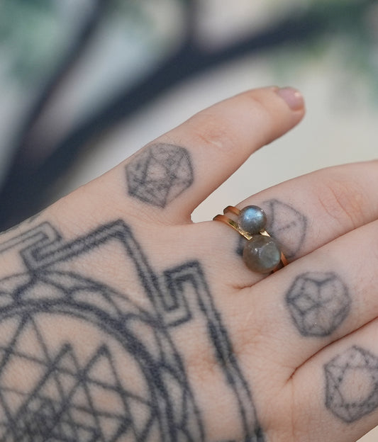 Labradorite Ring