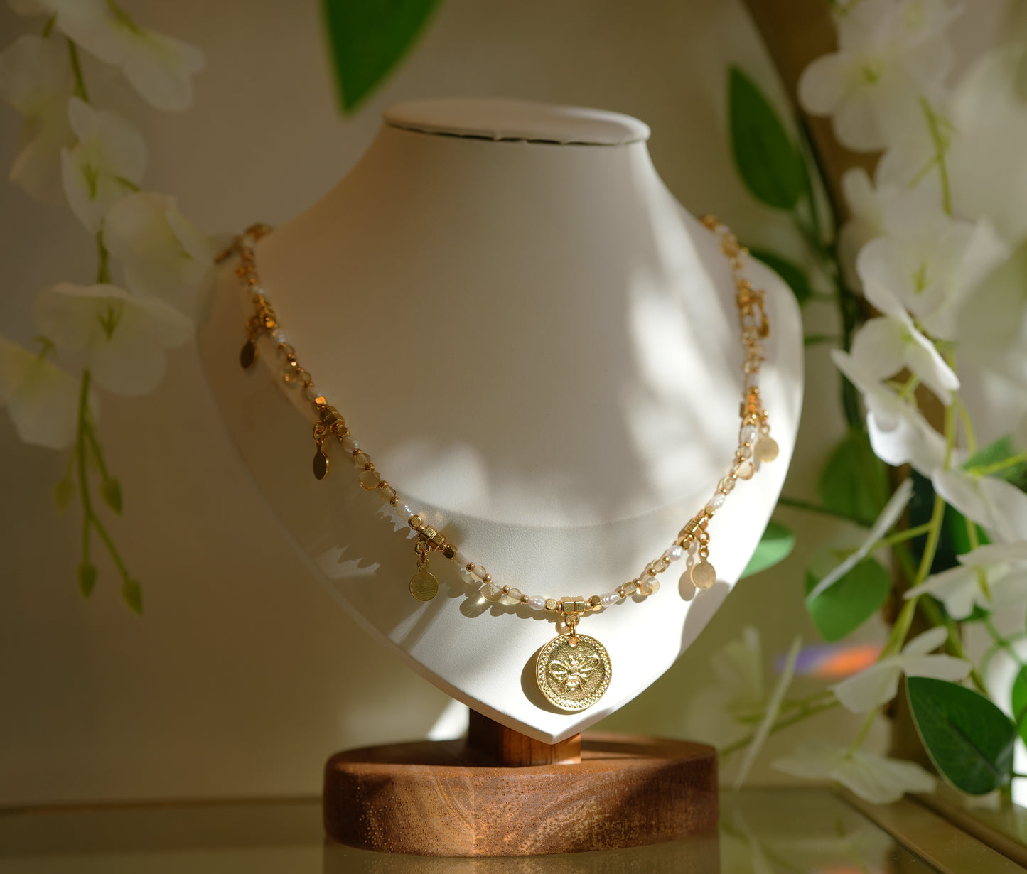Honey Bee Necklace