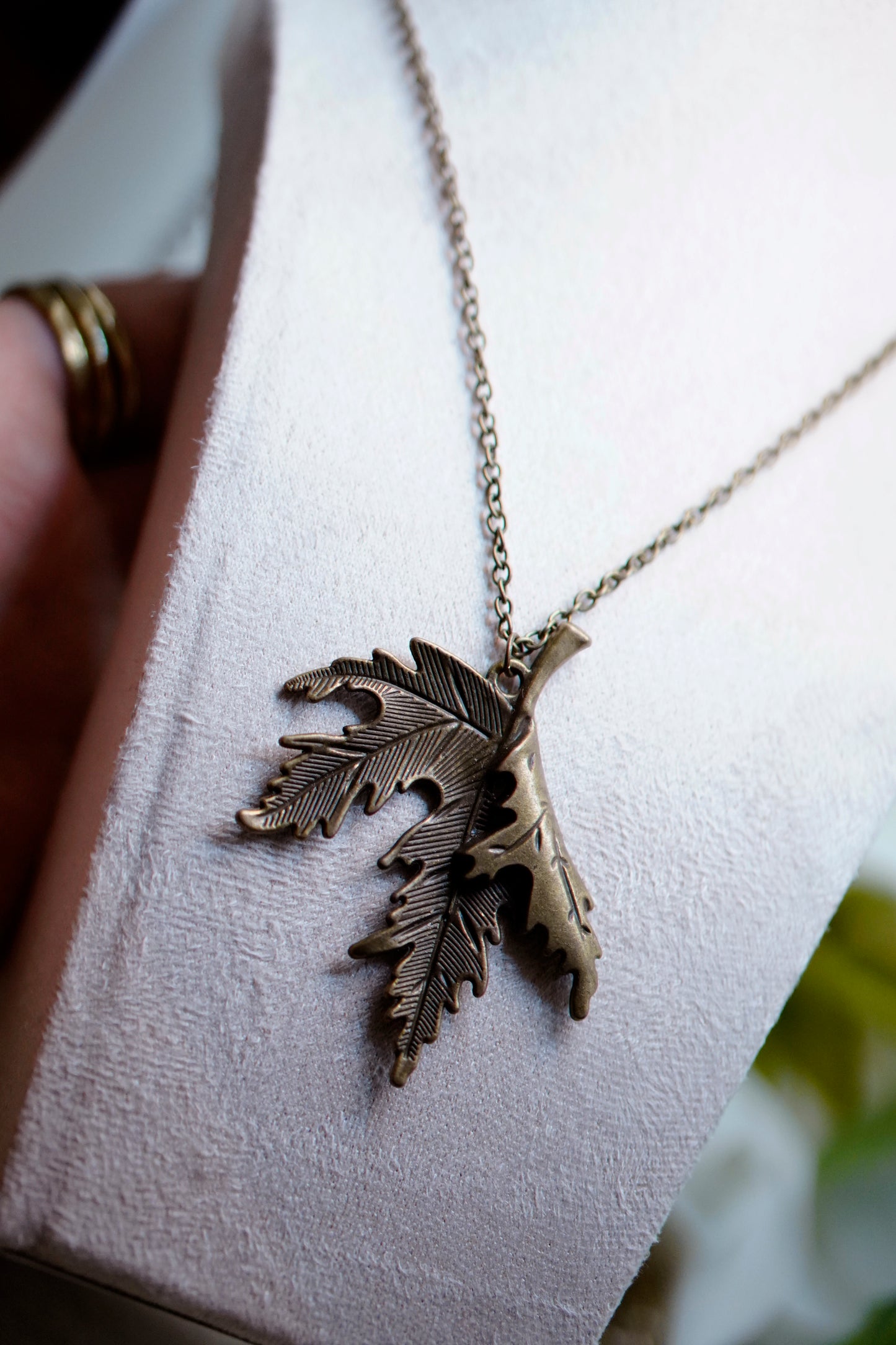 Maple Leaf Necklace