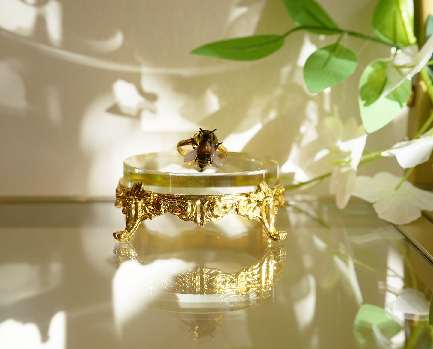 Bee Tigers Eye Ring