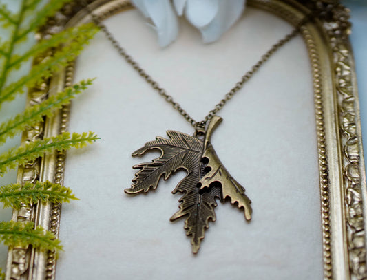 Maple Leaf Necklace