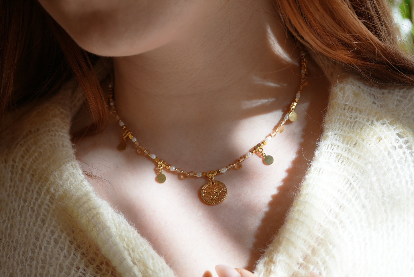 Honey Bee Necklace