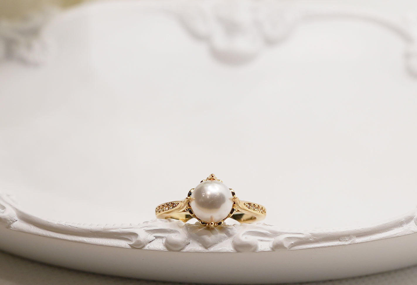 Mystic Pearl Ring