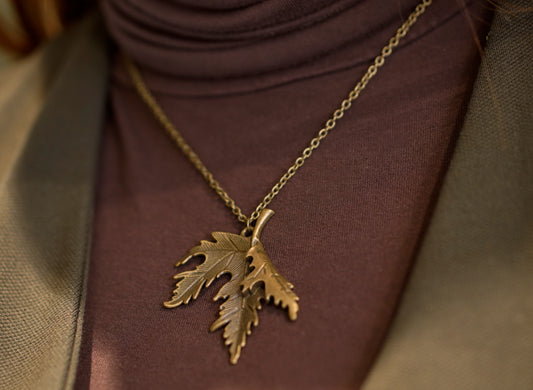Maple Leaf Necklace