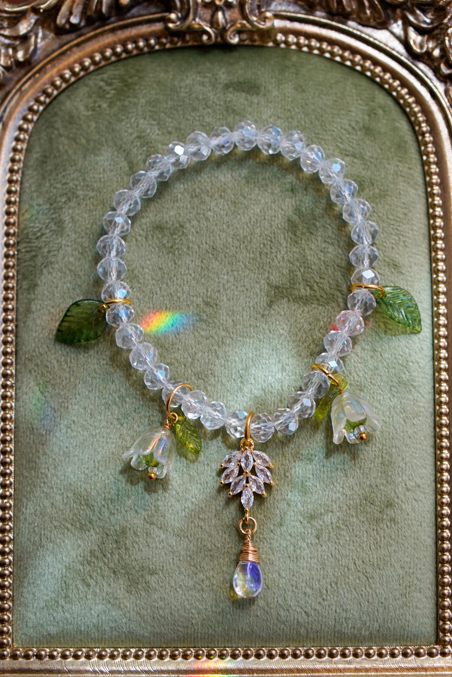 Fae Flower Bracelet | Clear
