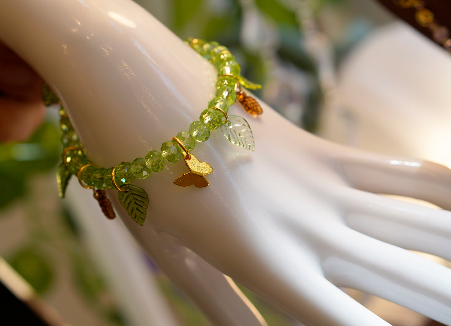 Butterfly Fae Bracelet | Green