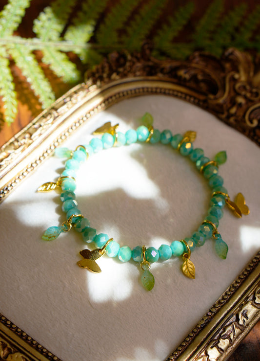 Butterfly Fae Bracelet | Mint