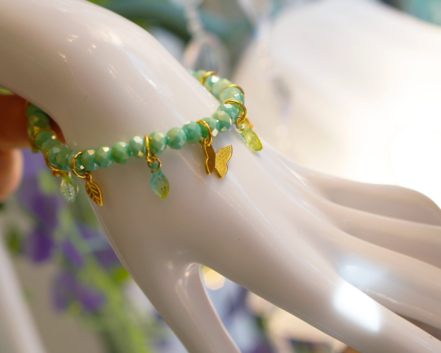 Butterfly Fae Bracelet | Mint