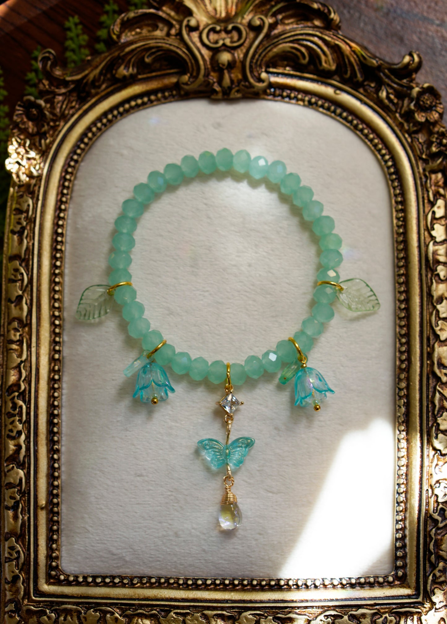 Flower Fae Bracelet | Aqua