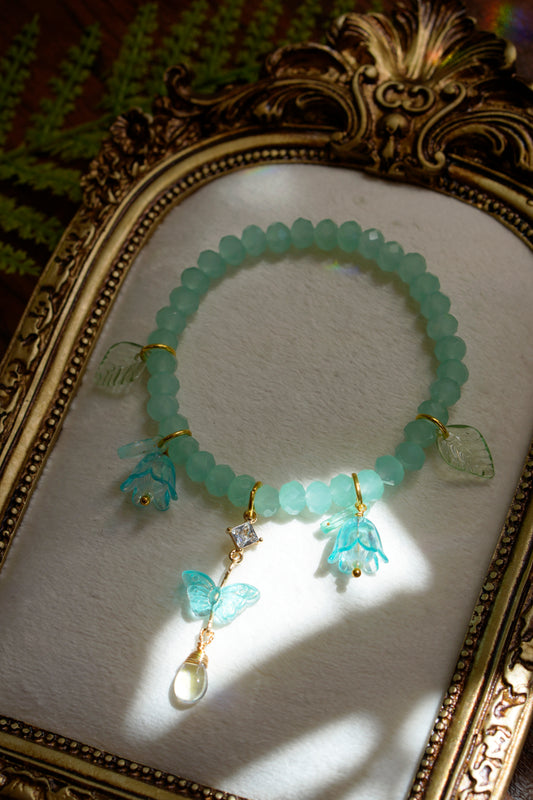 Flower Fae Bracelet | Aqua