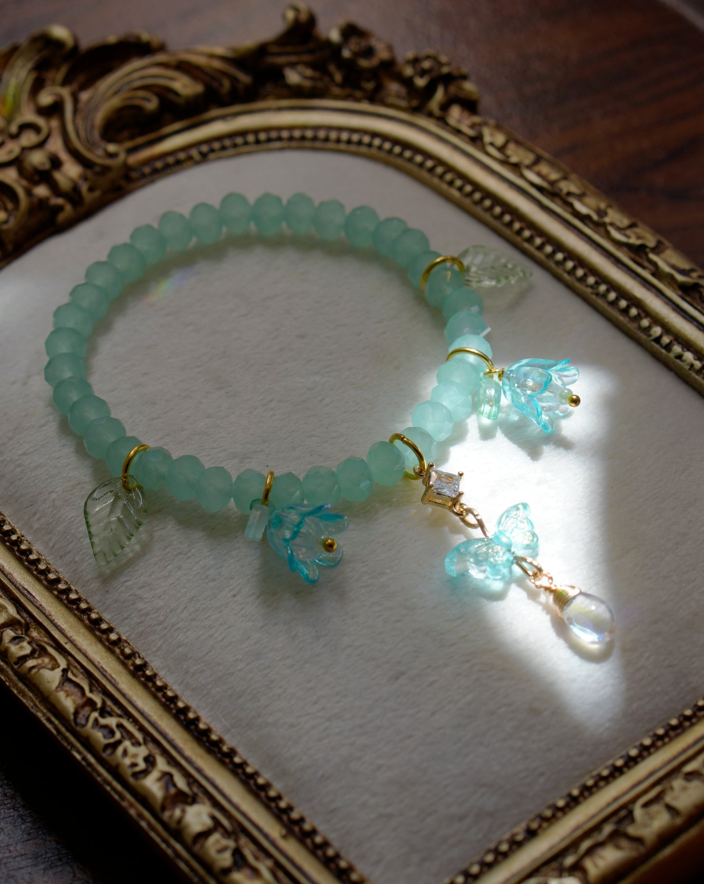 Flower Fae Bracelet | Aqua