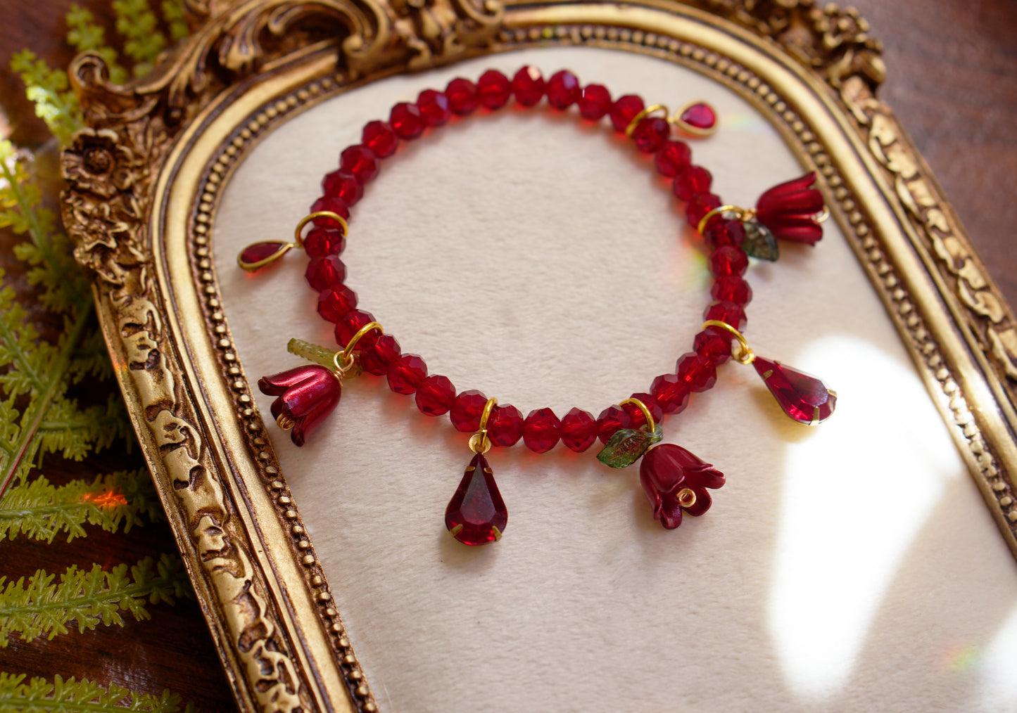 Flower Fae Bracelet | Scarlet