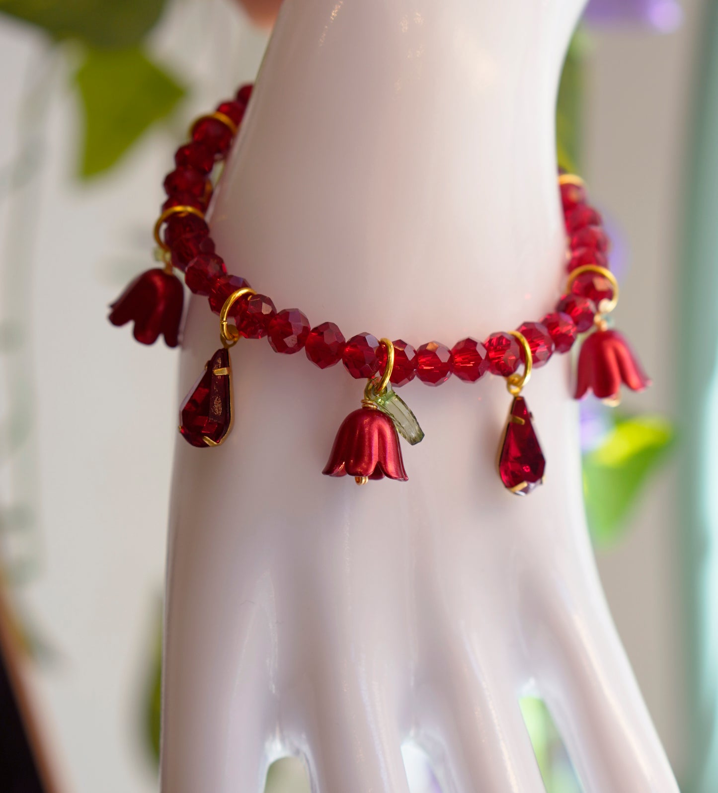 Flower Fae Bracelet | Scarlet