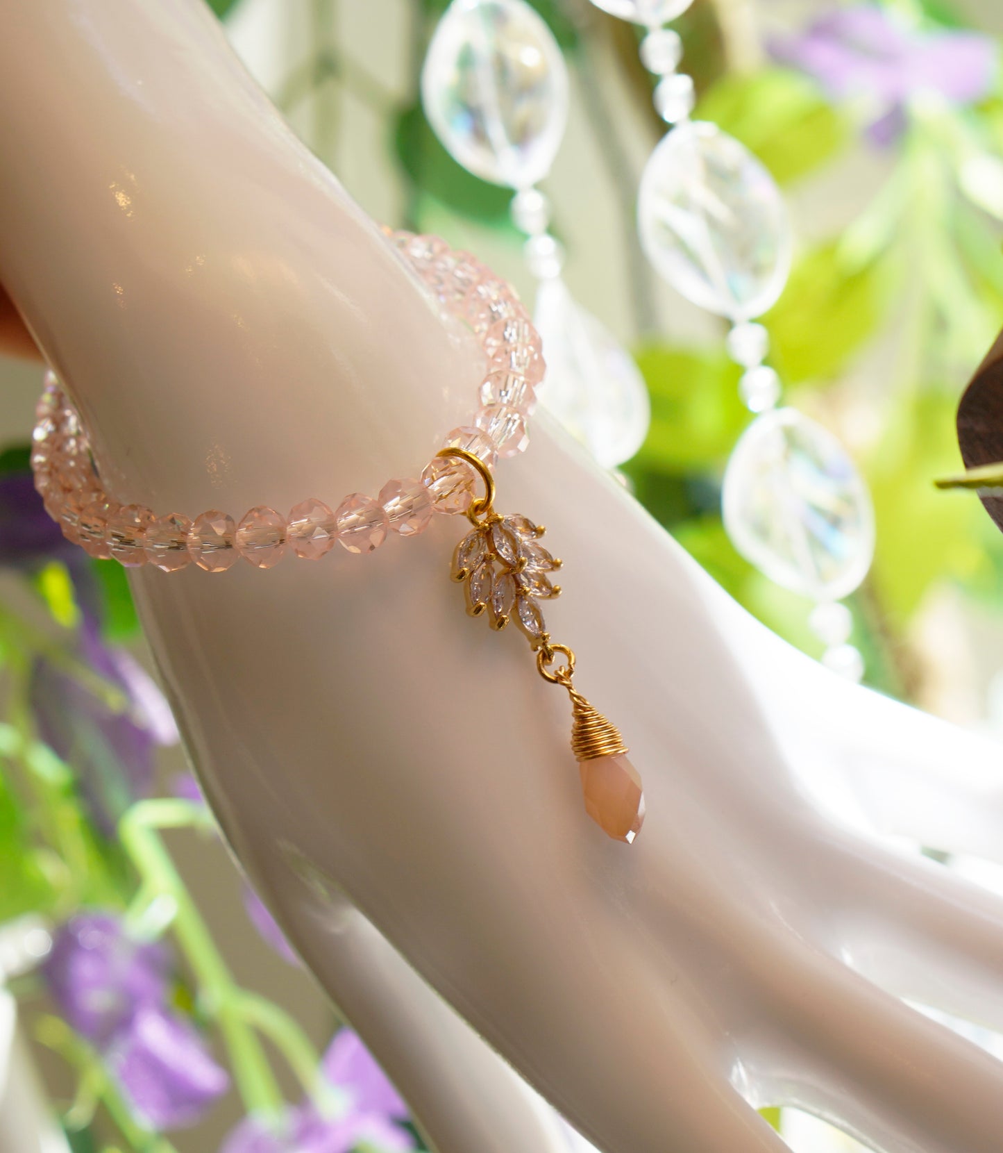 Flower Fae Bracelet | Pink