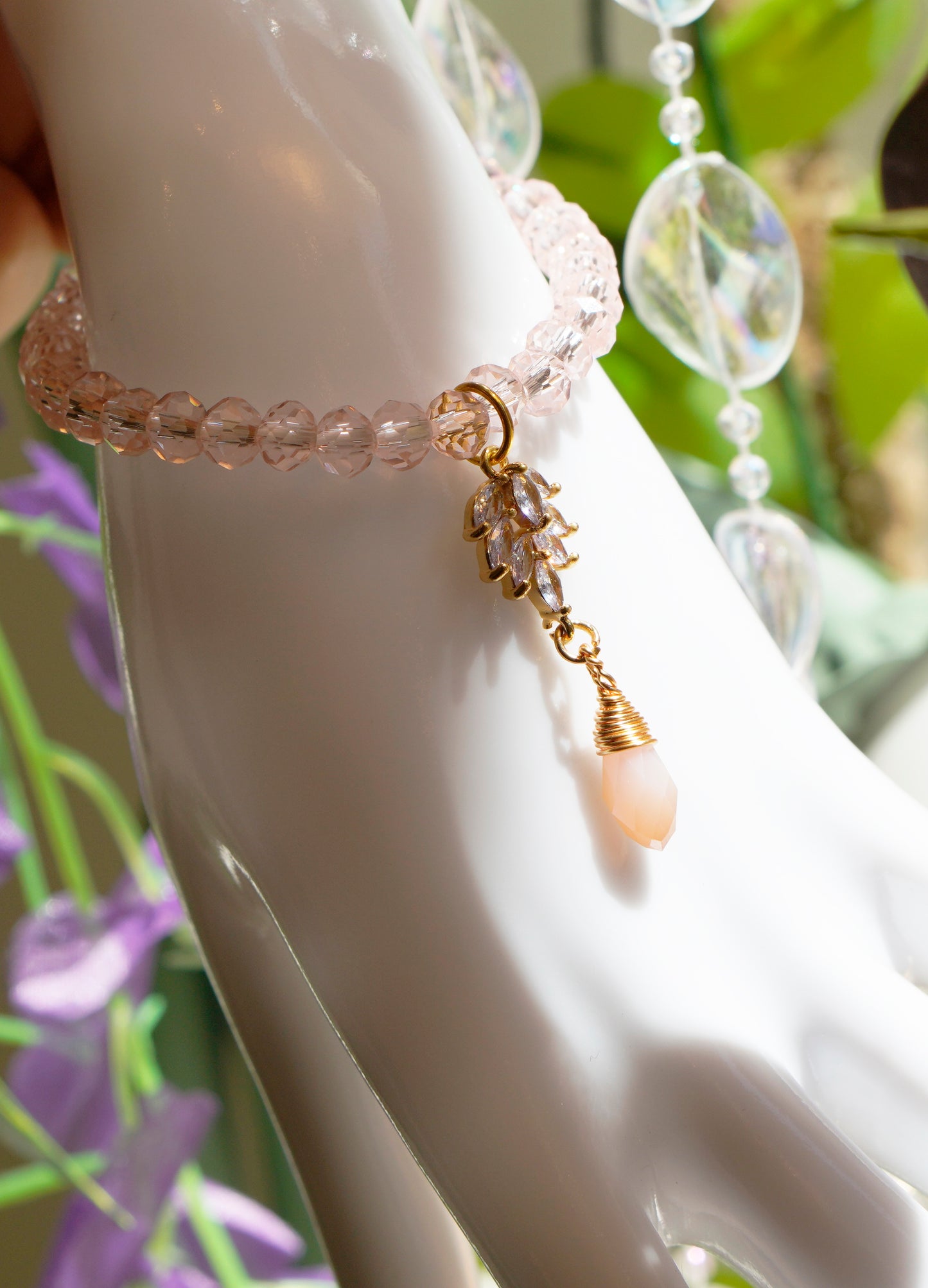 Flower Fae Bracelet | Pink