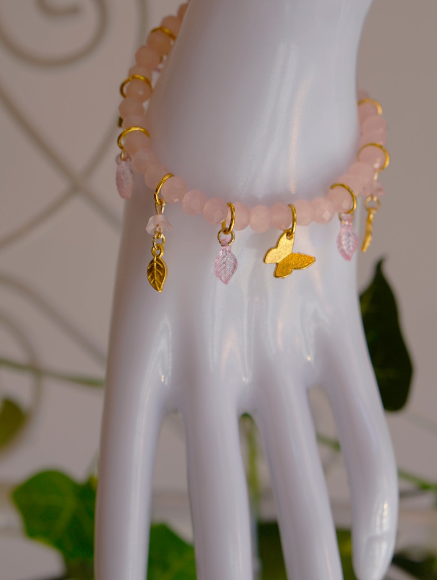 Butterfly Fae Bracelet  | Pink