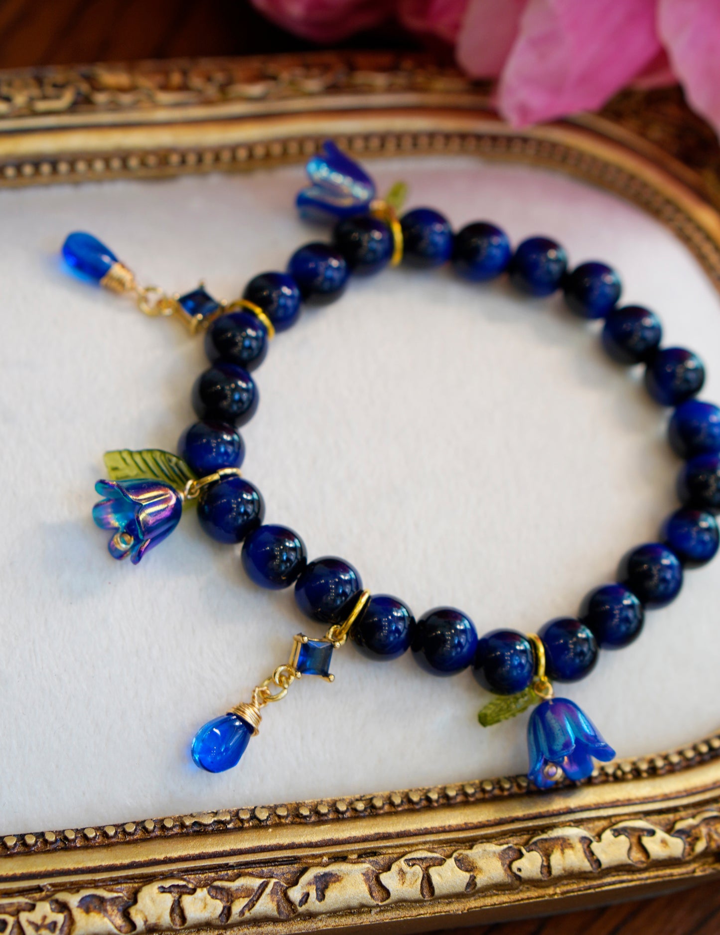 Flower Fae Bracelet | Indigo