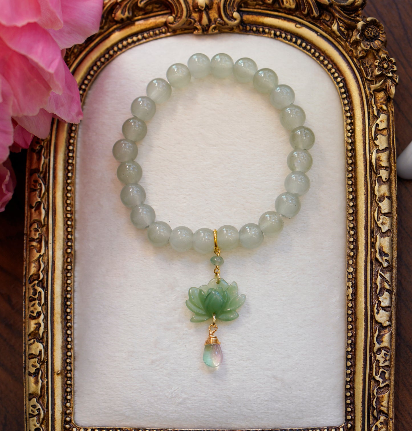 Lotus Fae Bracelet | Jade