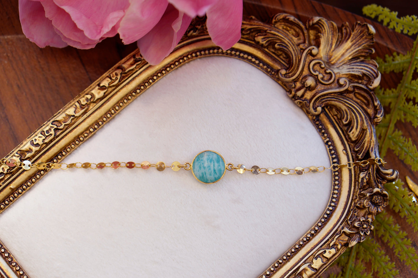 Amazonite Choker | Chain