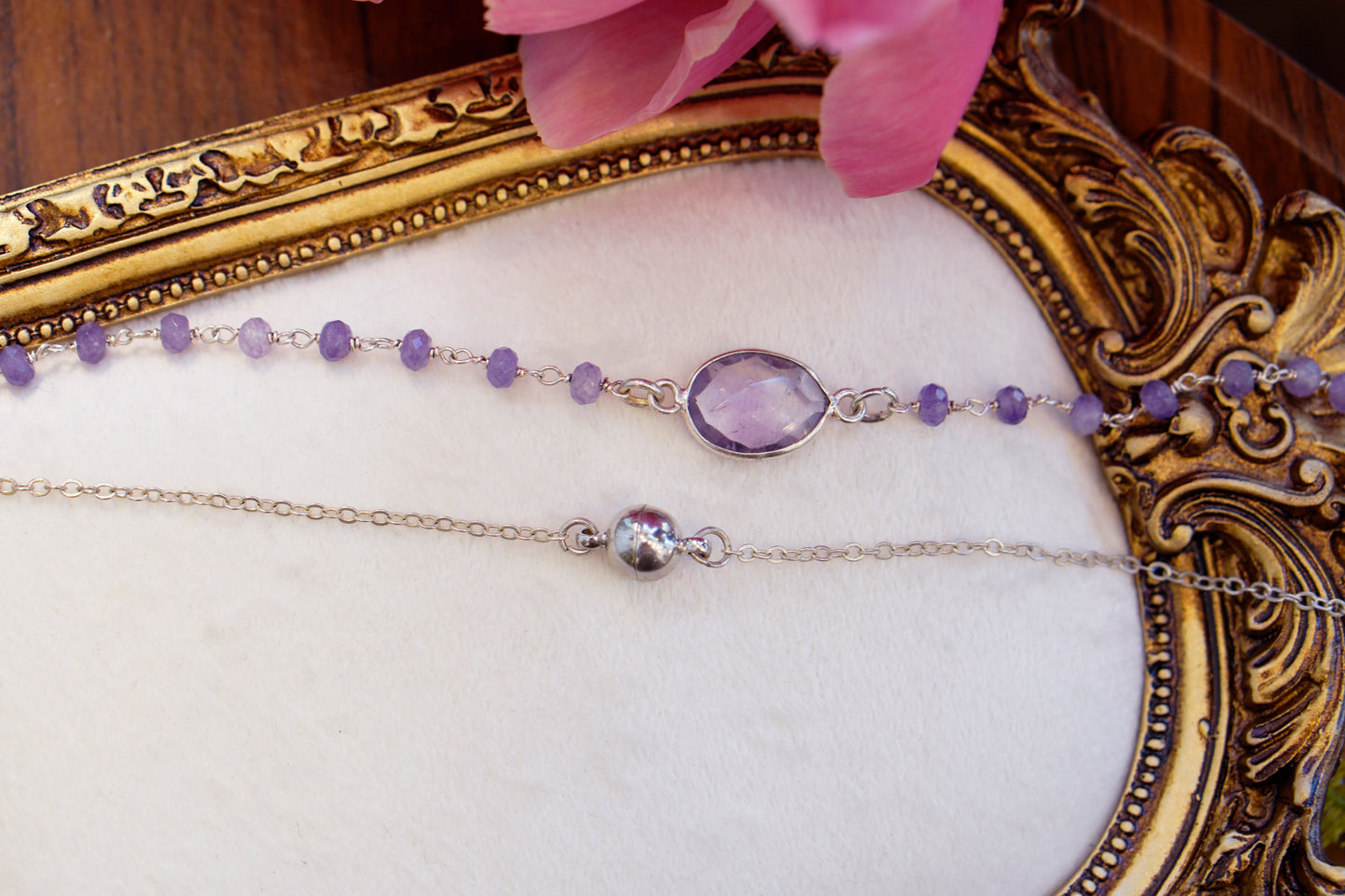 Amethyst  Choker | Rosary
