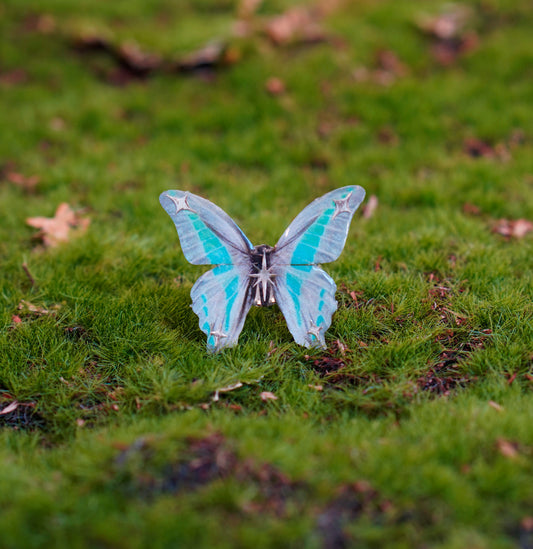 Bluebottle Butterfly Ring