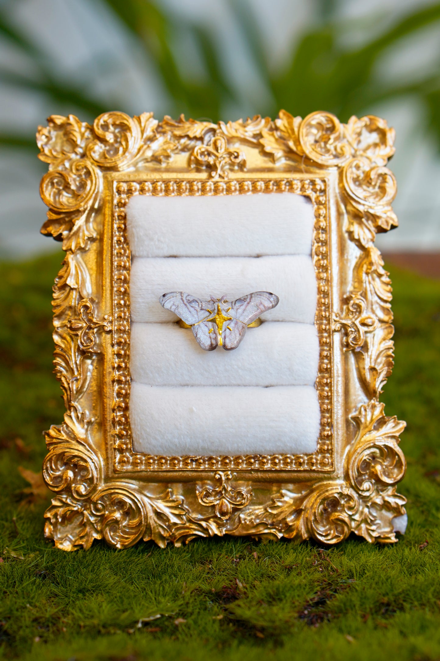 Empress Moth Ring