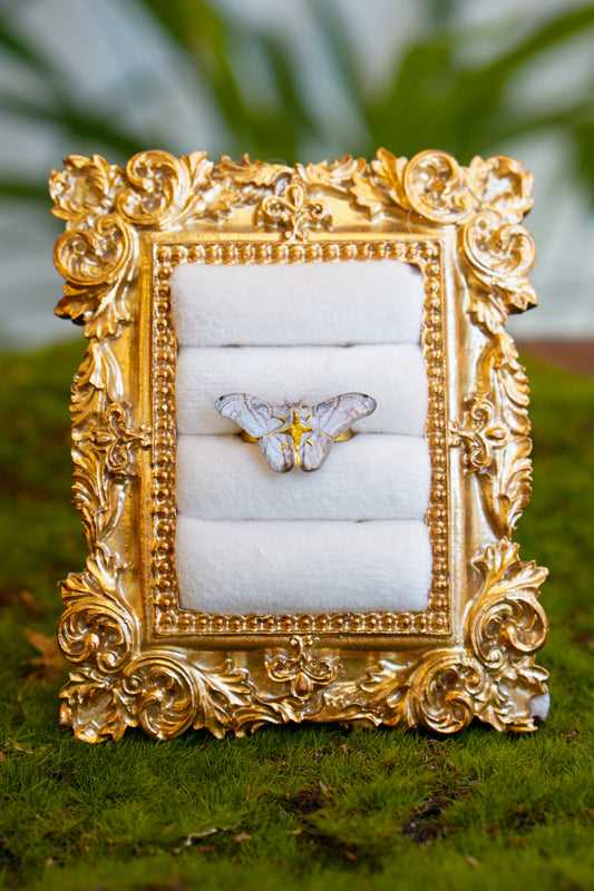 Empress Moth Ring