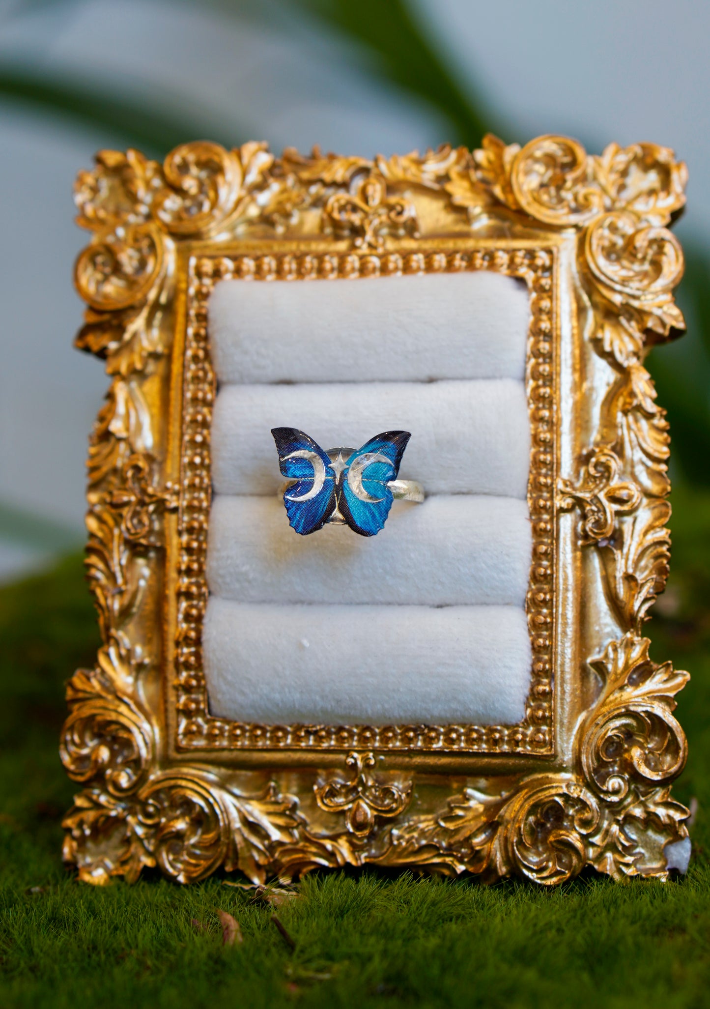 Morpho Butterfly Ring