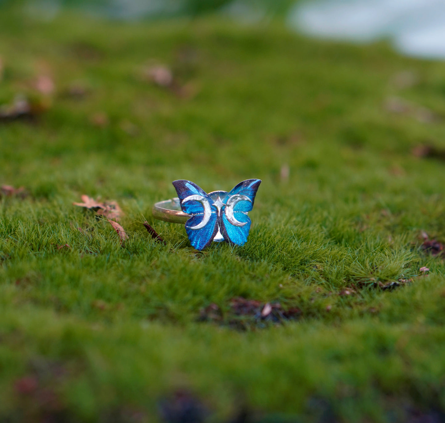 Morpho Butterfly Ring