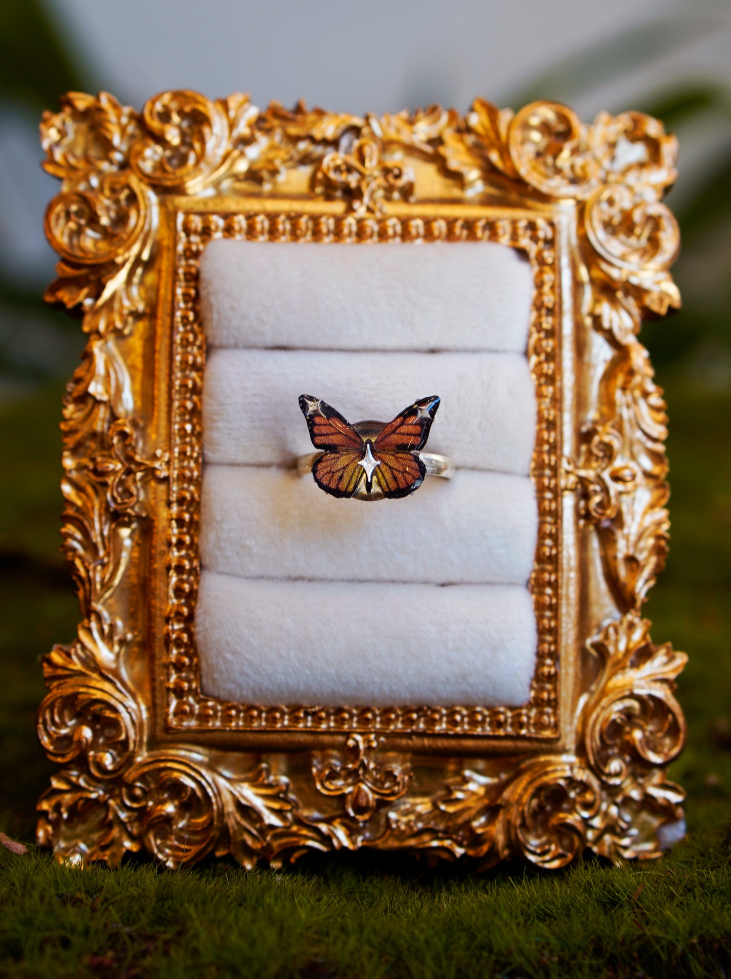 Monarch Butterfly Ring