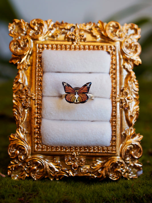 Monarch Butterfly Ring