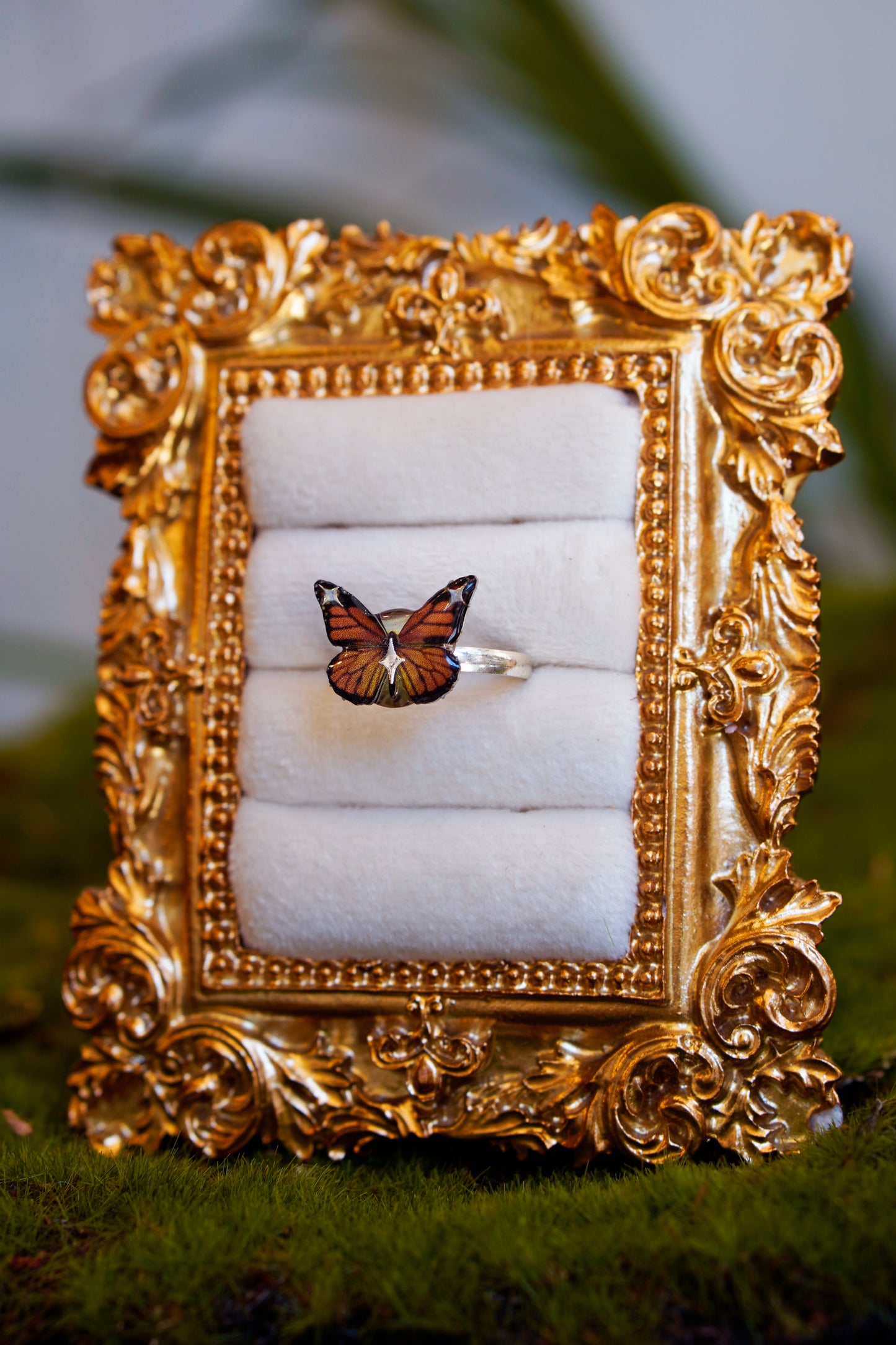 Monarch Butterfly Ring