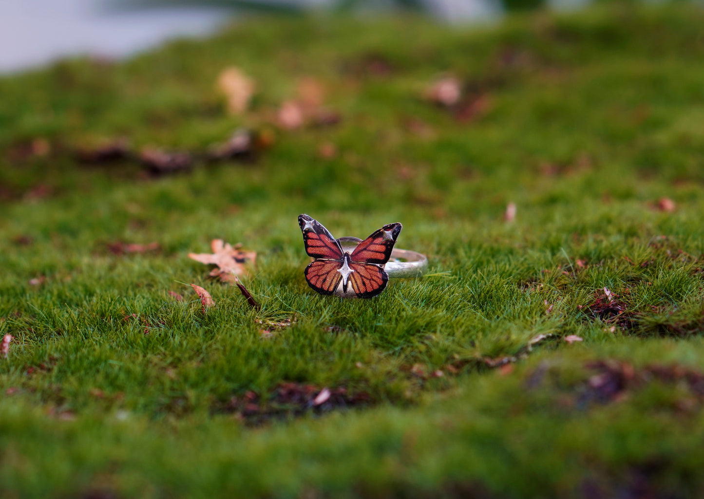 Monarch Butterfly Ring