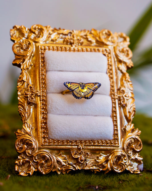Monarch Butterfly Ring