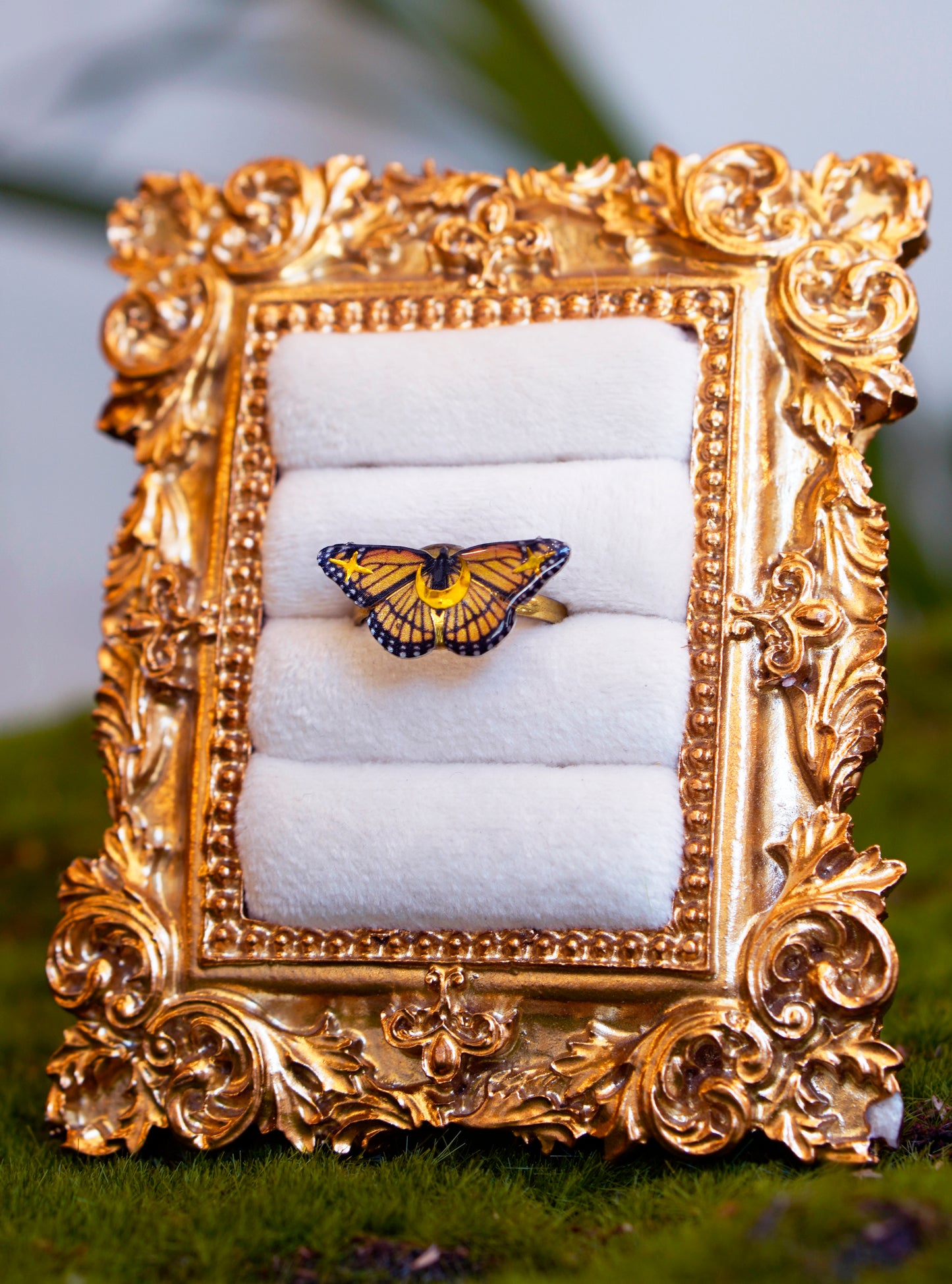 Monarch Butterfly Ring