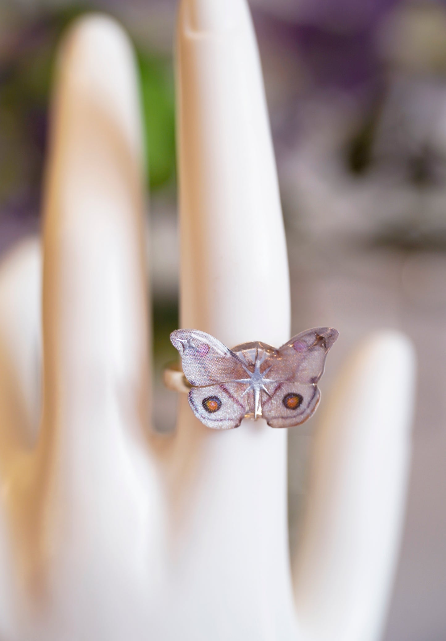 Empress Moth Ring