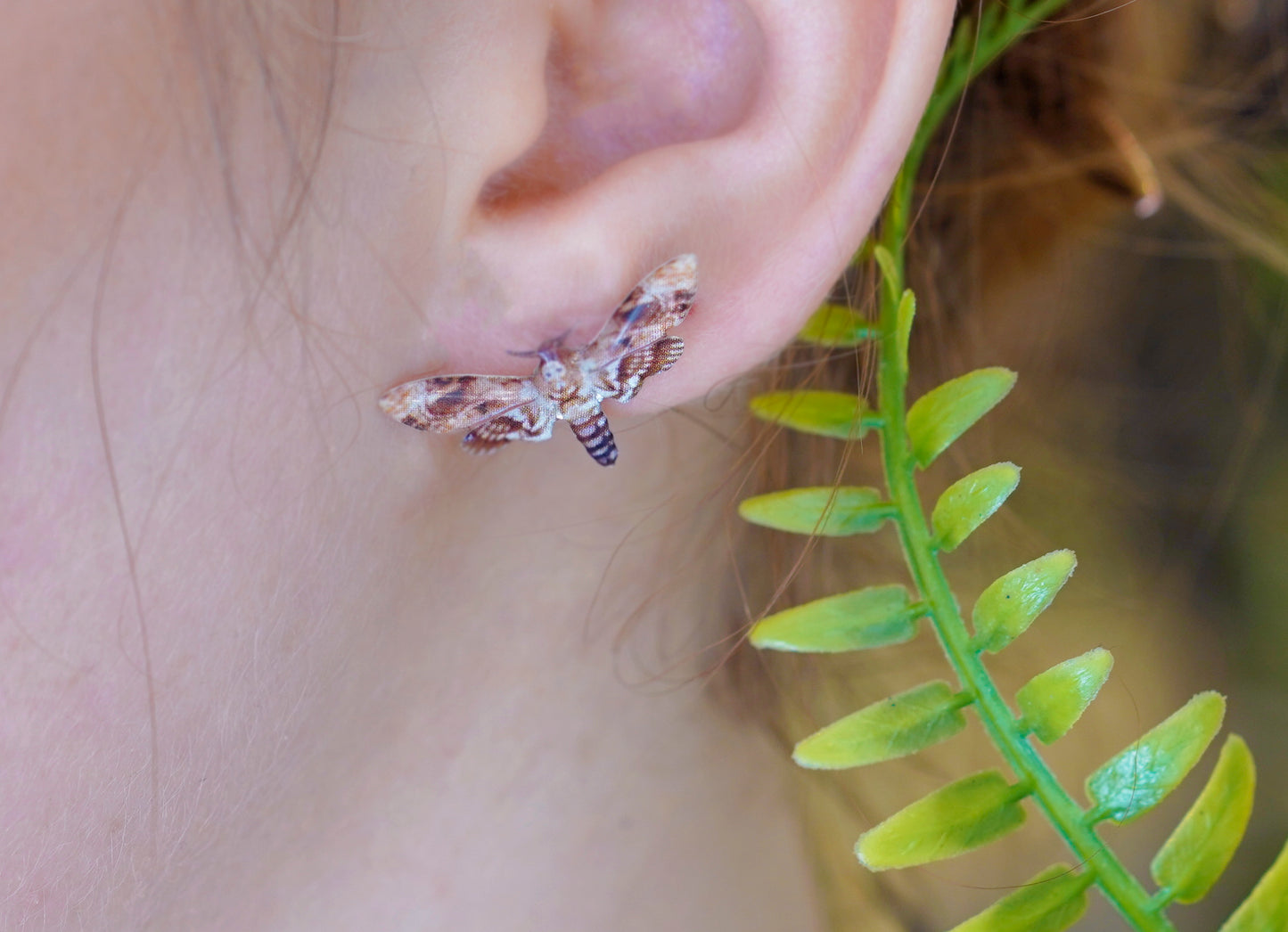Death Moth Studs