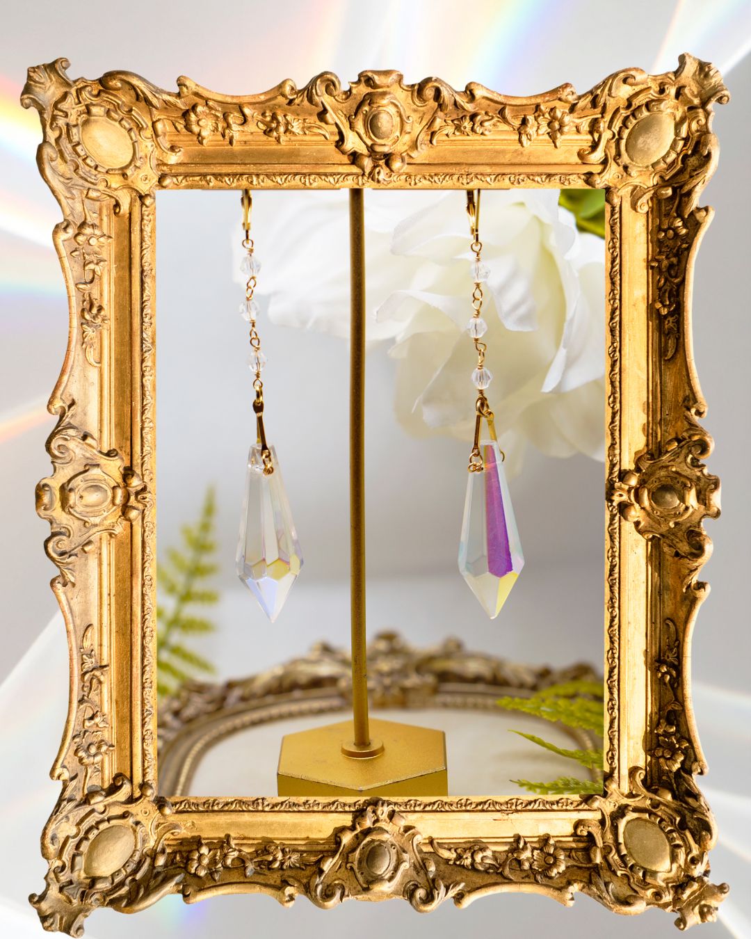 Rainbow Prism Earrings