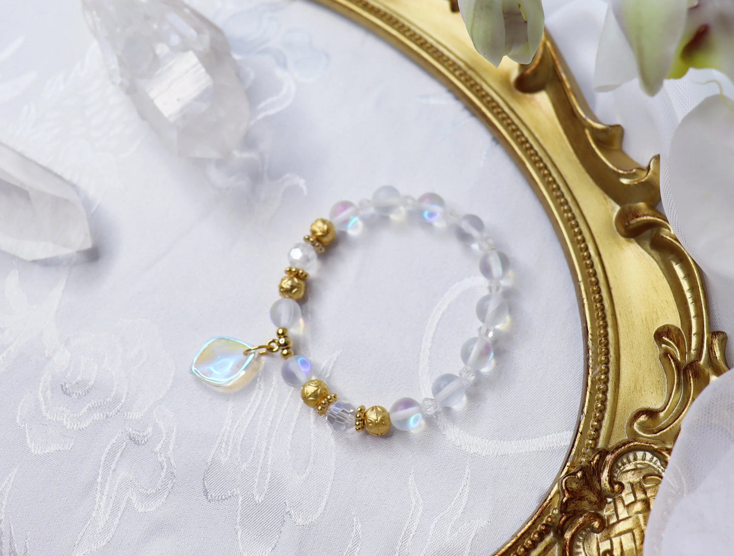 Opalescent Petal Fairy Bracelet
