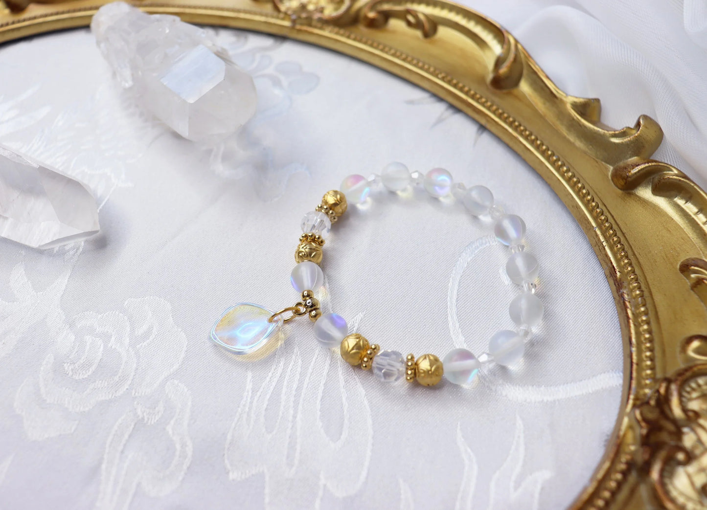 Opalescent Petal Fairy Bracelet