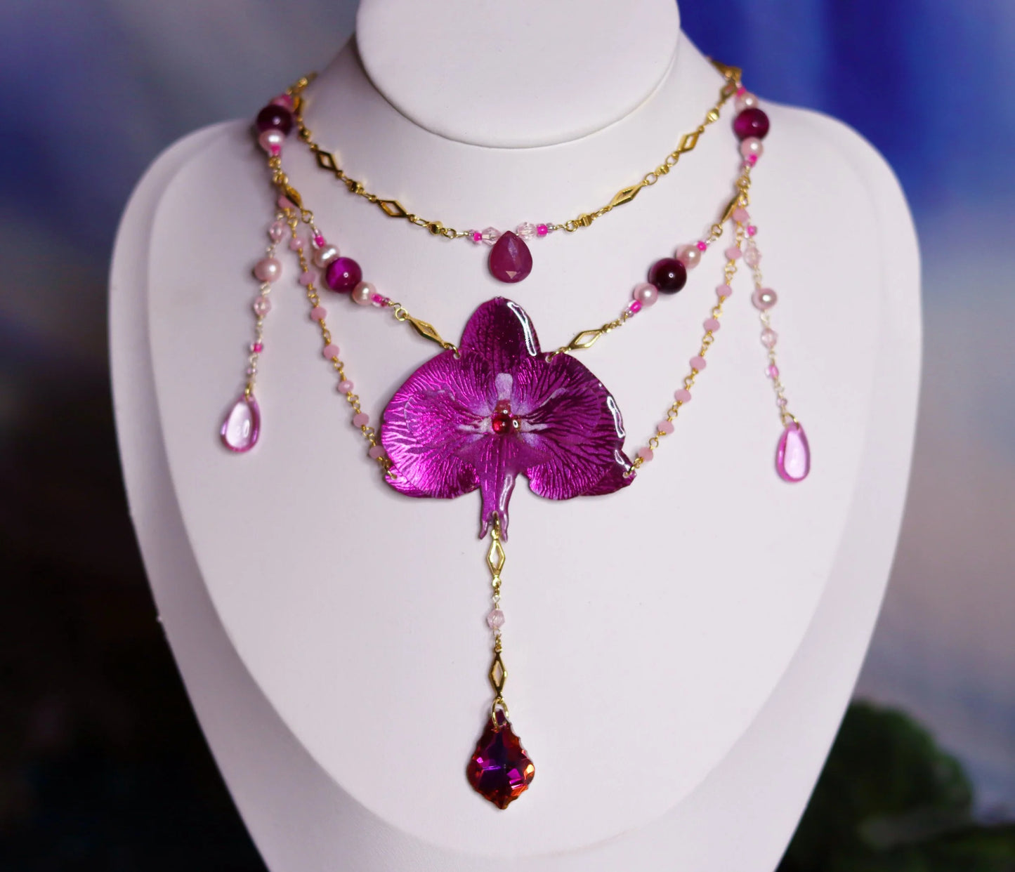 Orchid Collier