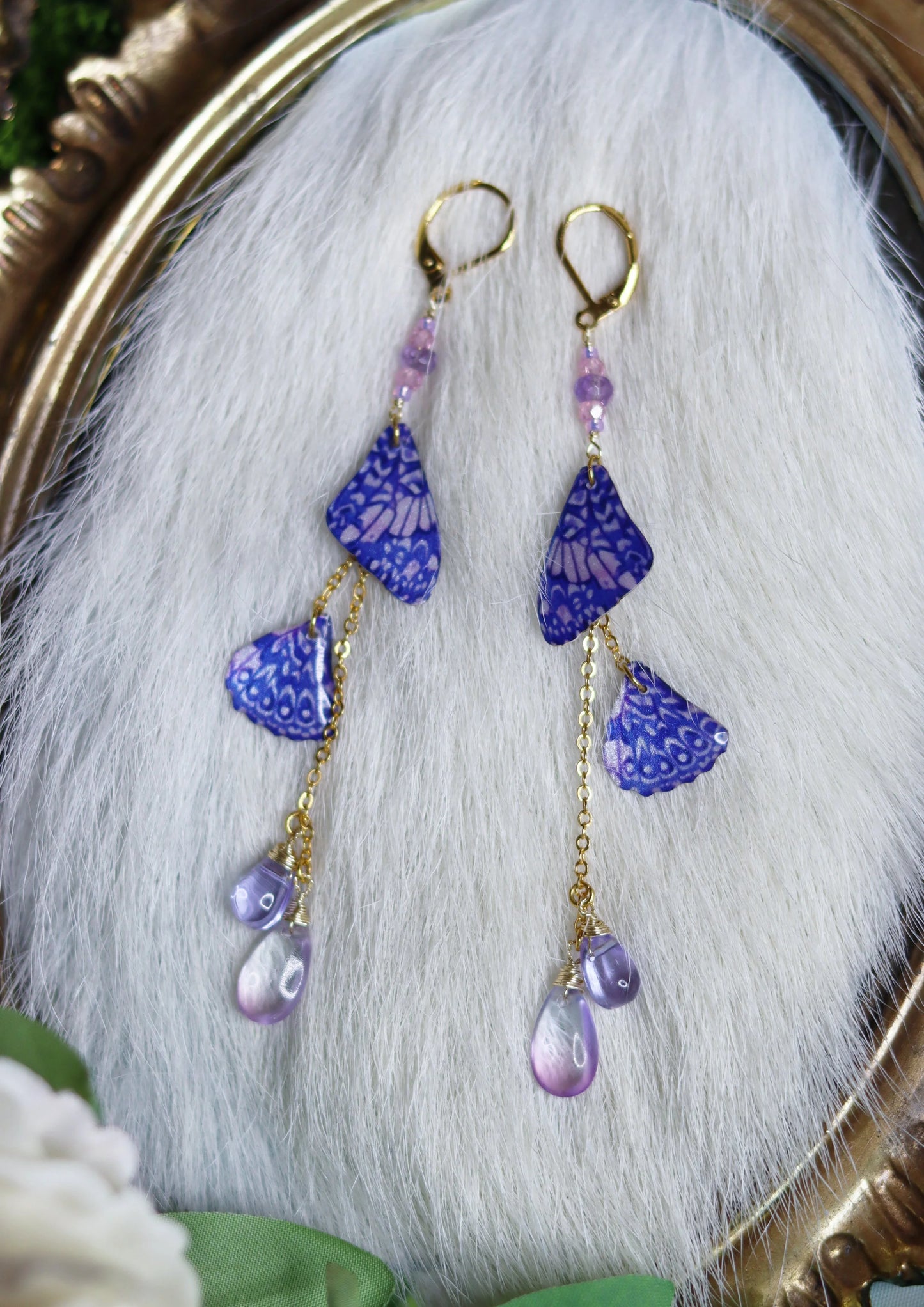 Hamadryas amphinome Fae Earrings