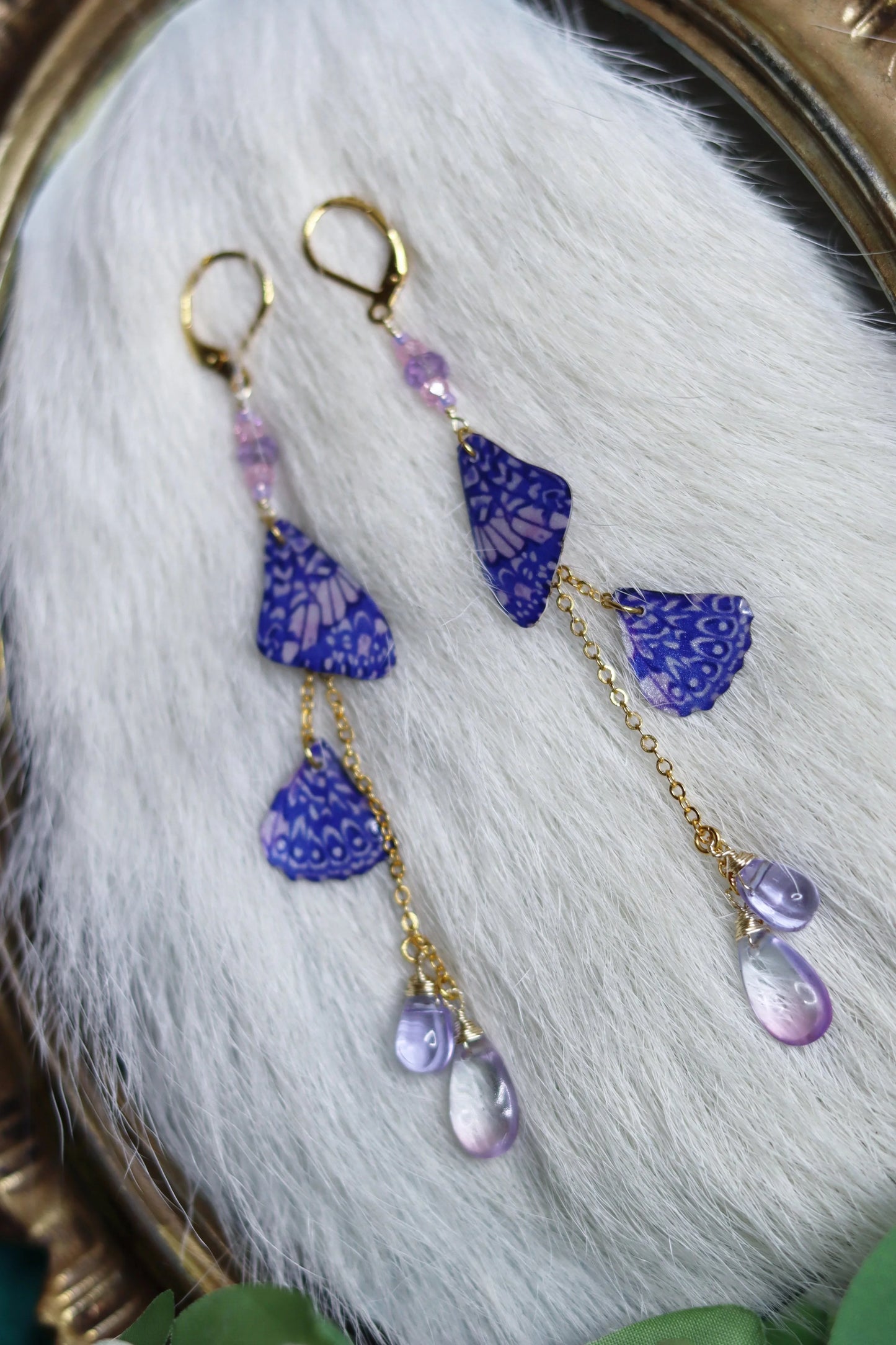 Hamadryas amphinome Fae Earrings