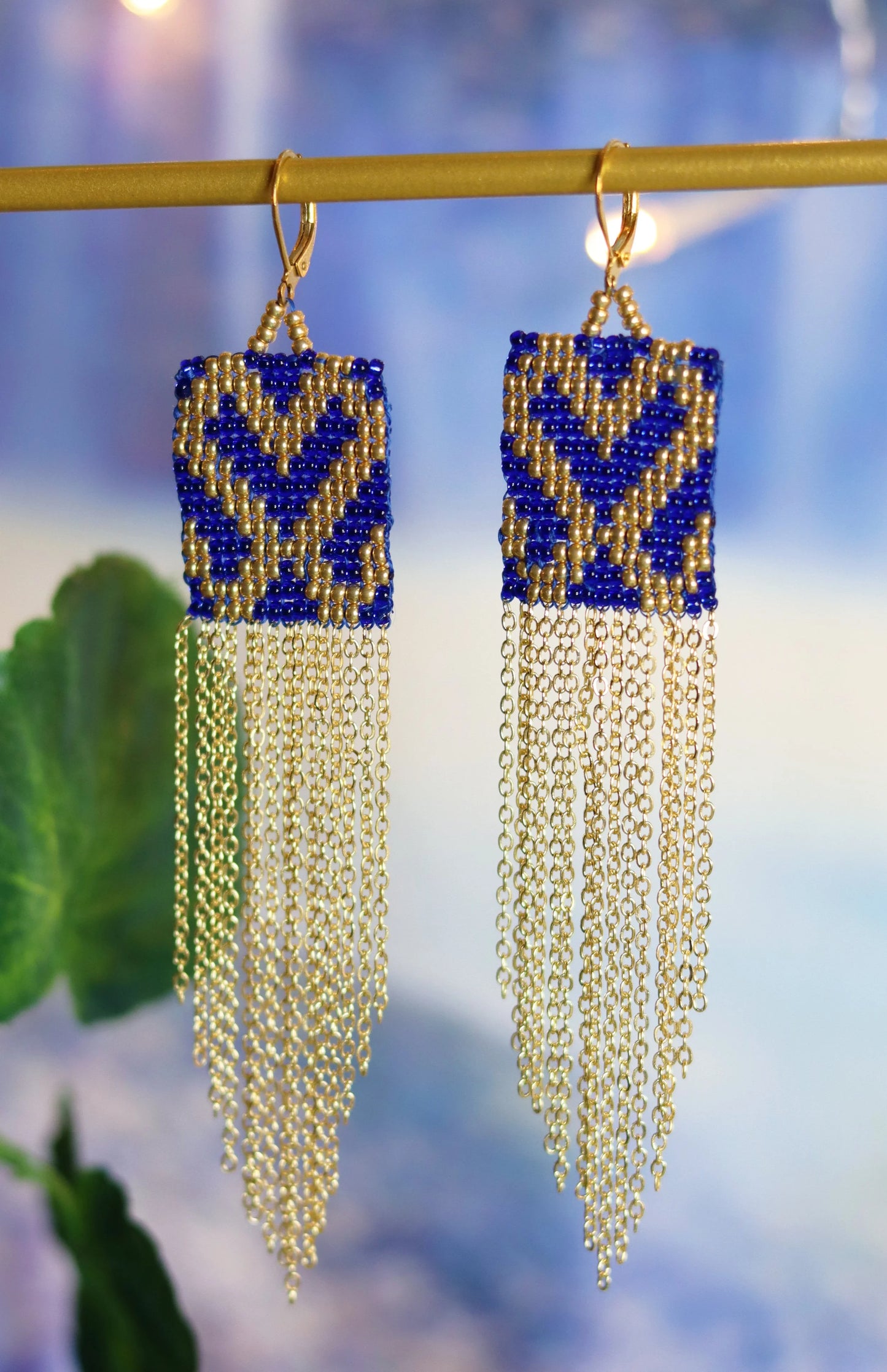 Royal Beaded Earrings
